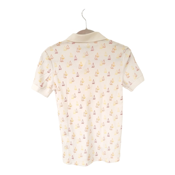 Vintage 80's Jeana Sailboat Collared T Shirt S NWT - Picture 2 of 7